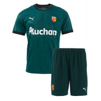 Camiseta RC Lens Segunda Equipación Replica 2024-25 para niños mangas cortas (+ Pantalones cortos)